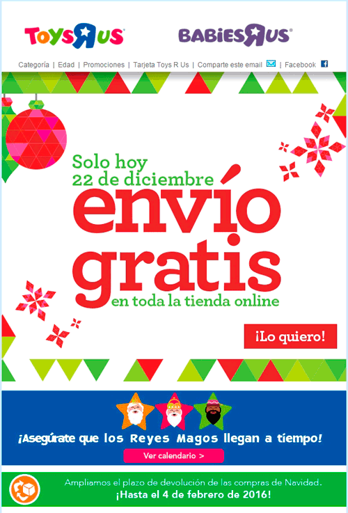 8 Ejemplos De Campanas De Email Marketing En Navidad