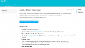 adobe-flash-extension